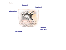 Tablet Screenshot of gramatizdeveji.lv